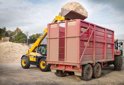Woodchip commercial biomass fuel
