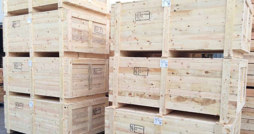 qyality heavy duty wooden crates and packing cases