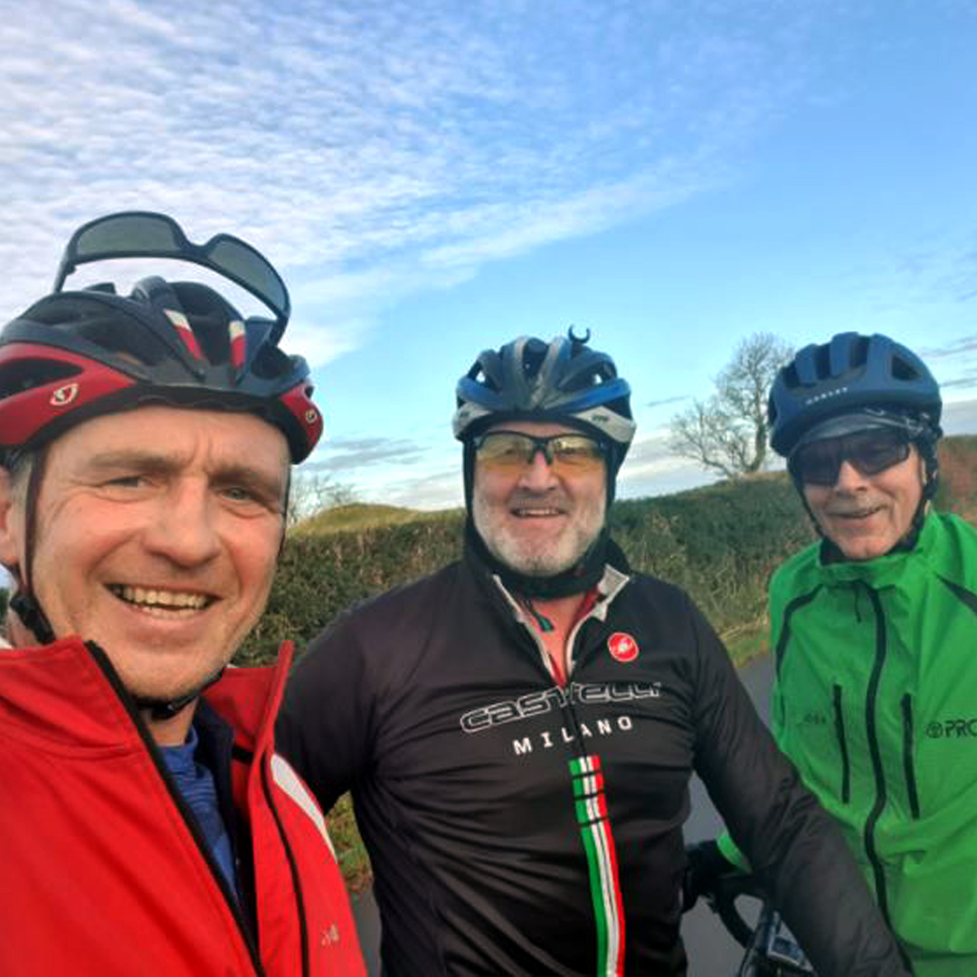 Steve Morgan Training for Doddie Cup 500